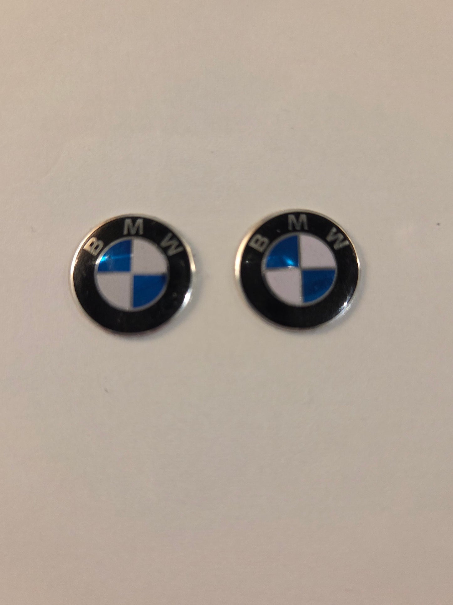 BMW Replacement Car Key Badges 14mm 2pcs Set