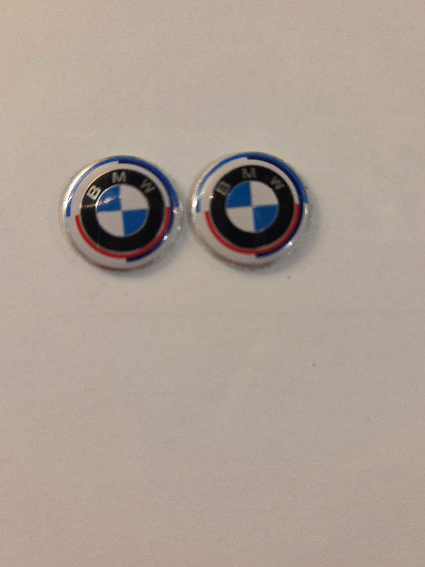 BMW Replacement Car Key Badges 14mm 2pcs Set