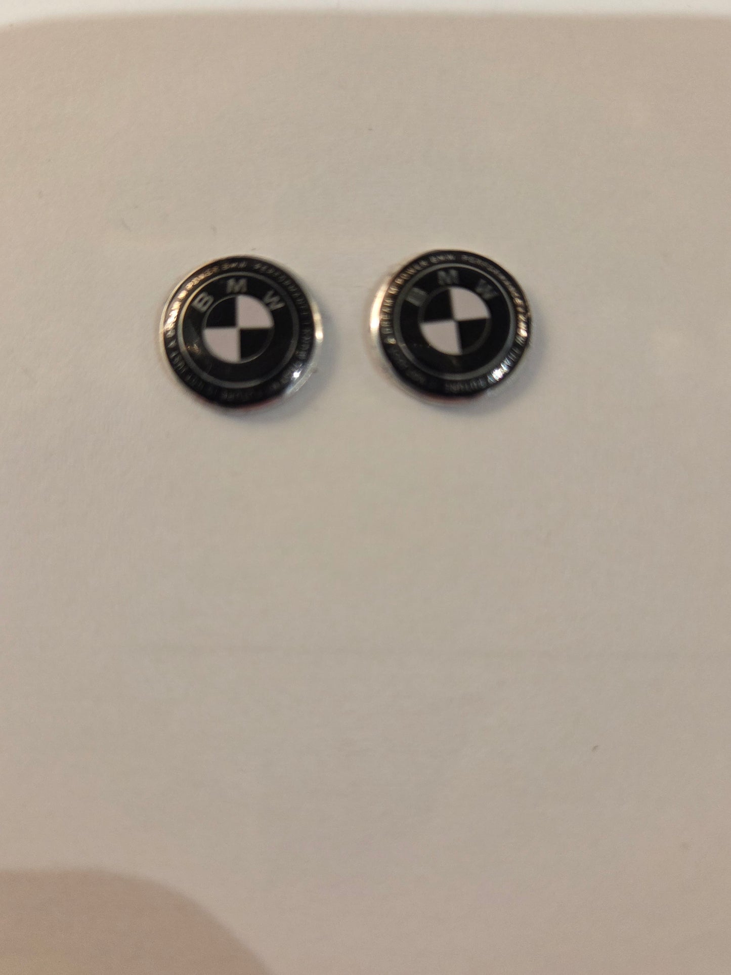 BMW Replacement Car Key Badges 14mm 2pcs Set