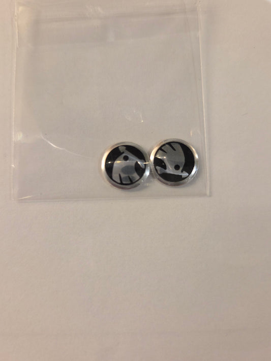Skoda Replacement Car Key Badges 11mm