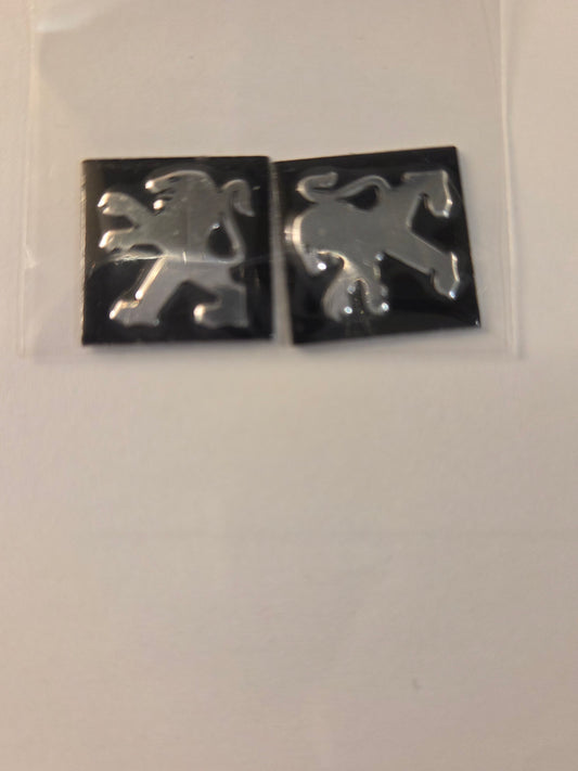 Peugeot Replacement Car Key Badges
