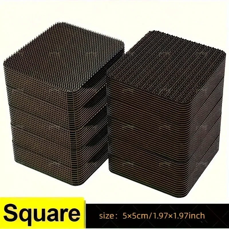 Universal Car Floor Mats & Boot liner Carpet Tape Fixing Stickers 20 pcs Square