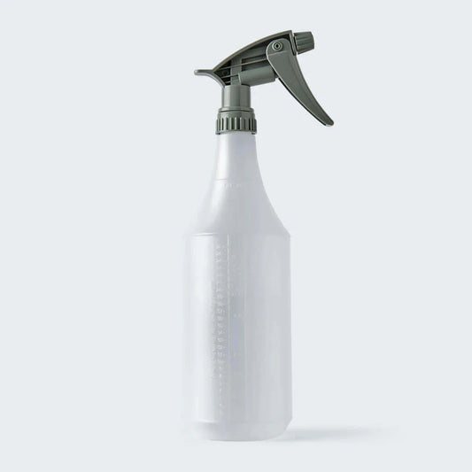 Duel Autocare- Dilution Bottle With Chemical Resistant Sprayer - Marked Ratios