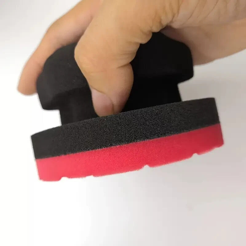 Car Wax Polishing Sponge - Hexagonal Grip High-Density Foam- For Auto Waxing car