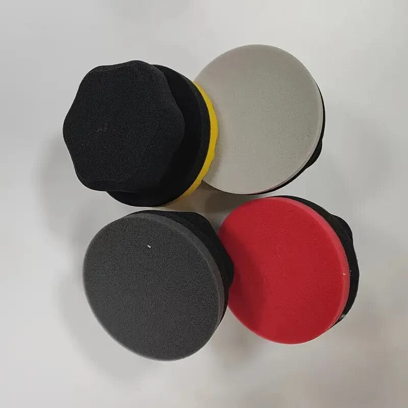 Car Wax Polishing Sponge - Hexagonal Grip High-Density Foam- For Auto Waxing car