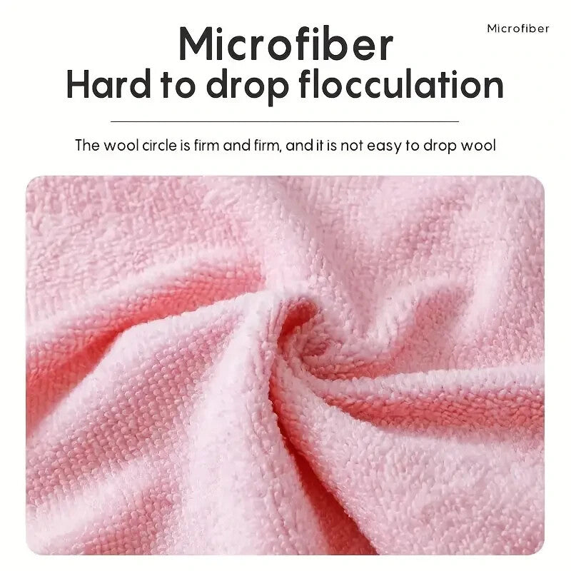 50 PCS Microfibre Tear-Off Cloth Roll Soft & Reusable Lint Free 180GSM Blue