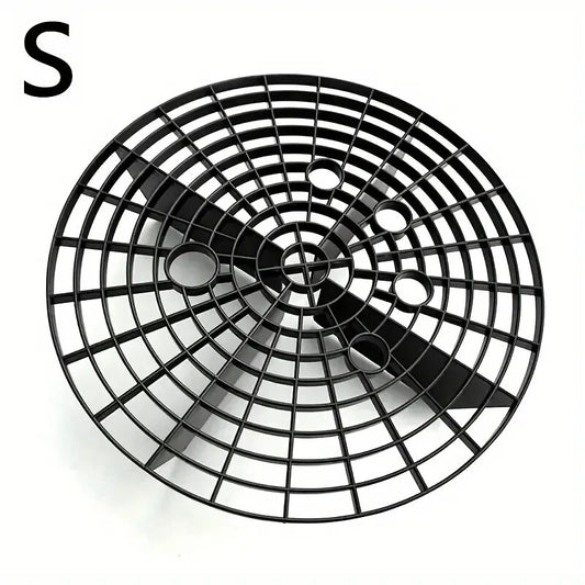 Dirt Trap Car Wash Bucket Grit Guard - Filter System For Small Wash Bucket- Blue