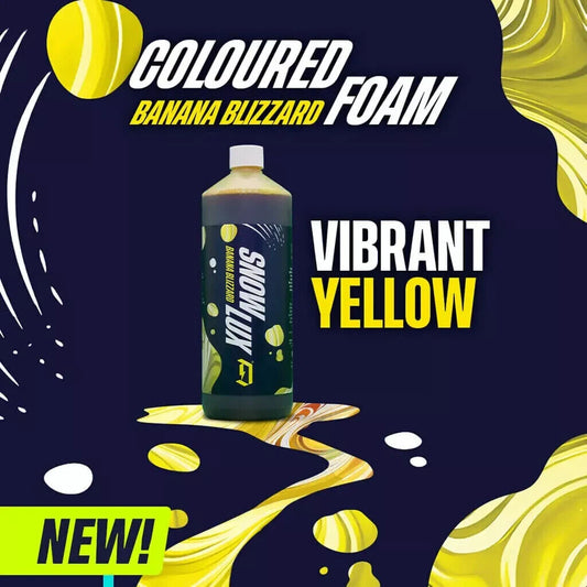 Duel Snow Lux Banana Blizzard Yellow Snow Foam 1 Litre - Official Stockist
