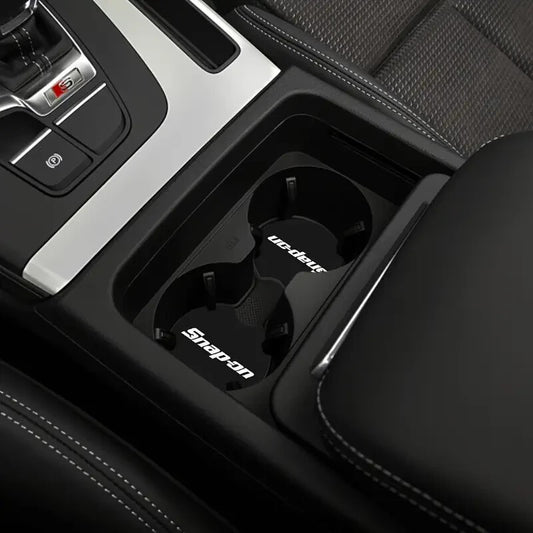 2pc Set Snap On Tools Car Cup Holder Coaster Mats, Anti-Slip, 7CM, Water Bottle Pad