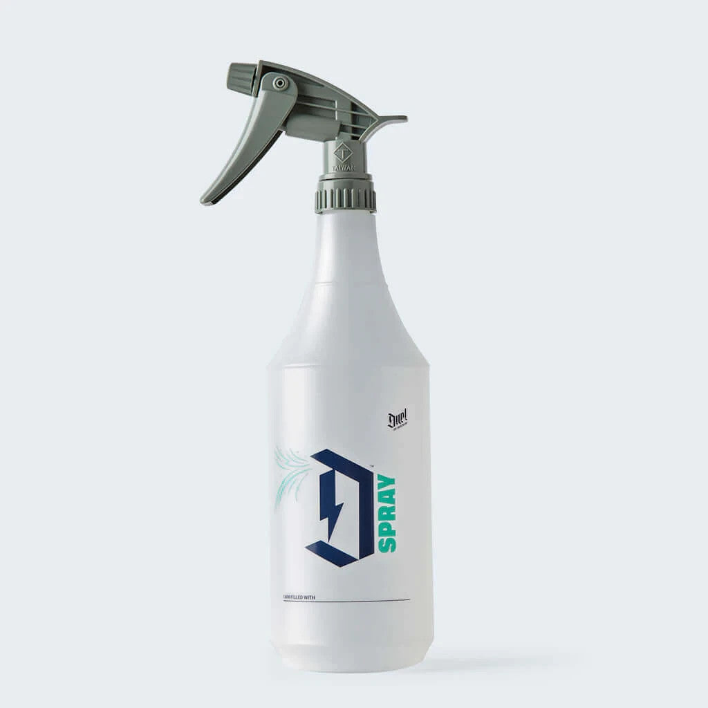 Duel Autocare- Dilution Bottle With Chemical Resistant Sprayer - Marked Ratios