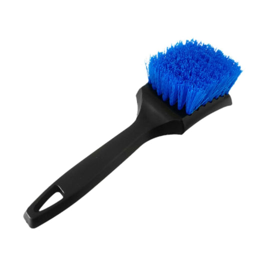 Hard Bristle Tyre Brush Car Detailing Wheel Cleaning Brush for Wheels Blue