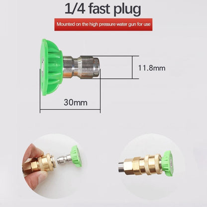 7 pcs - Pressure Washer Nozzle Holder -  Spray Nozzle Tips 1/4 '' Quick Connect