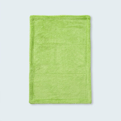 Duel Autocare - XL Green Triple Twisted Loop Drying Towel - 50x80cm- 1400 GSM