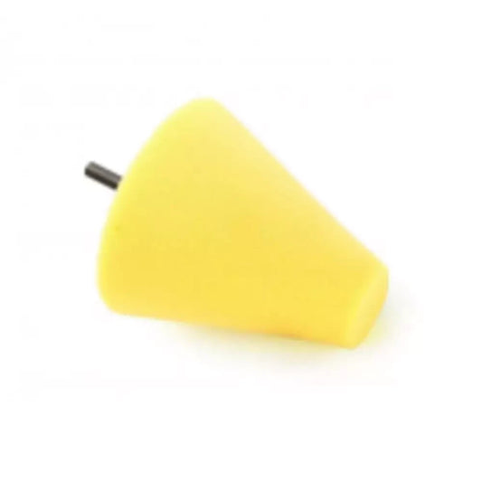 Shinemate Foam Drill Polishing Cone Yellow- Heavy Cutting- Wheel Polishing Etc