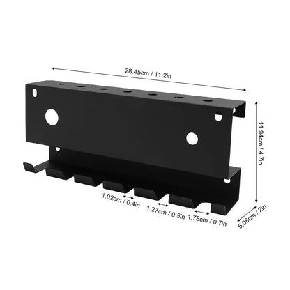 Wall Mount Pressure Washer Attachment Holder Erosion Resistant 1/4 Quick Connect