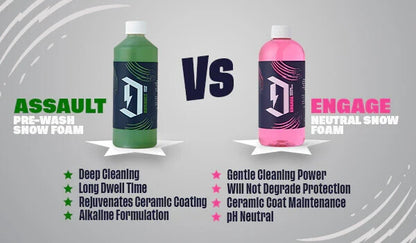 Duel Auto Care - Assault -Foaming Pre Wash Snow Foam 500ml -Official Stockist-
