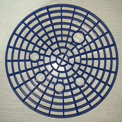 Dirt Trap Car Wash Bucket Grit Guard - Filter System For Small Wash Bucket- Blue