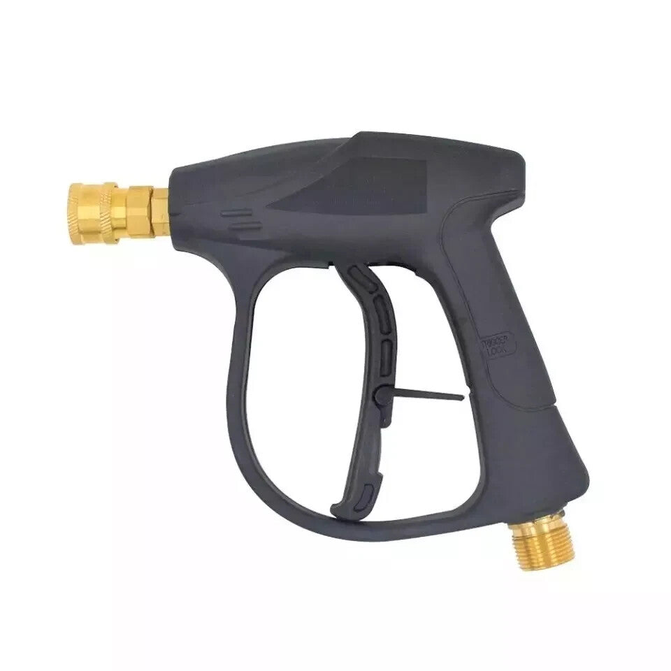 Stubby Nose Domestic Pressure Washer Trigger Gun M22 14mm- 1\4 Quick Connect Gun
