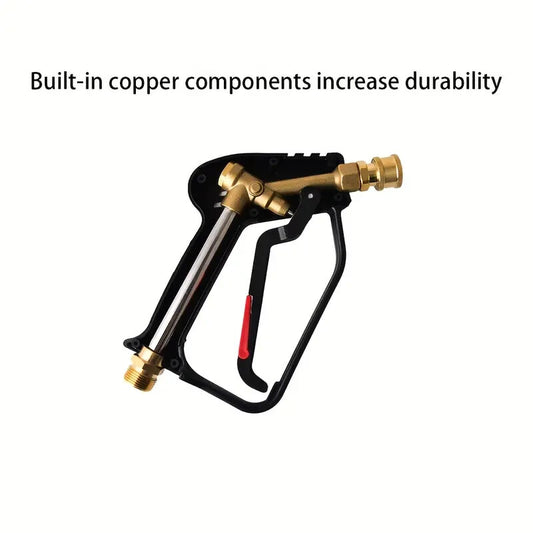 4000PSI 280 BAR High Pressure Washer Stubby Gun Commercial Grade Copper Internal