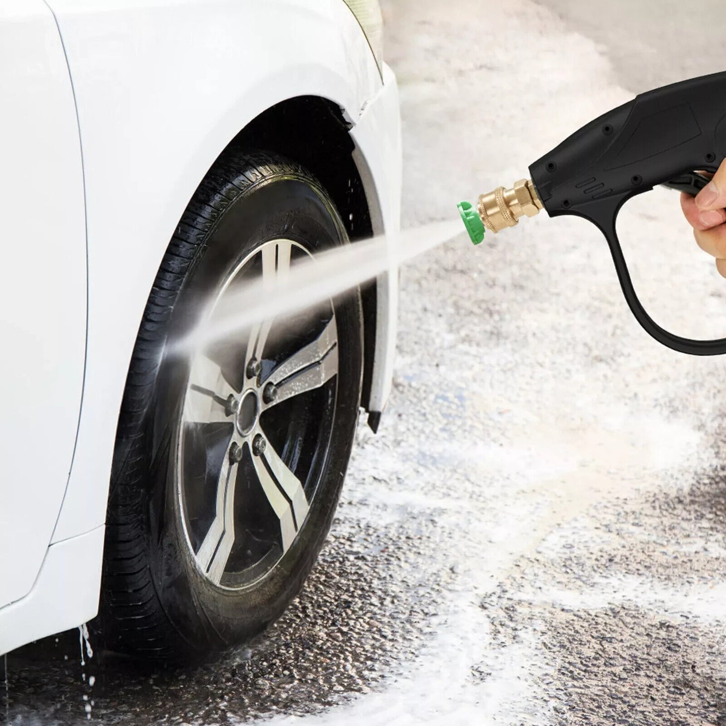 Stubby Nose Domestic Pressure Washer Trigger Gun M22 14mm- 1\4 Quick Connect Gun