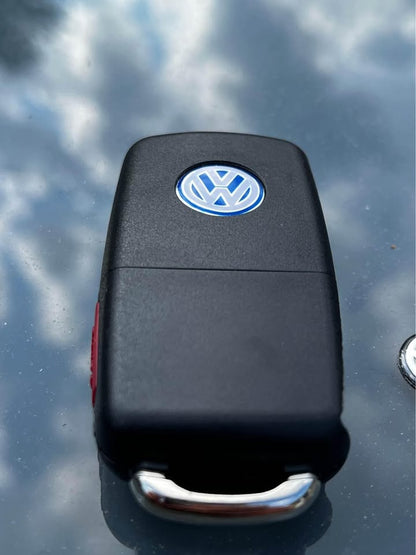 VW Replacement Car Key Badges 14mm  Set of 2pcs