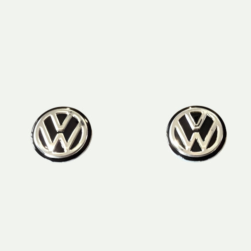 VW Replacement Car Key Badges 14mm  Set of 2pcs