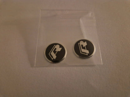 VW Replacement Car Key Badges 14mm  Set of 2pcs